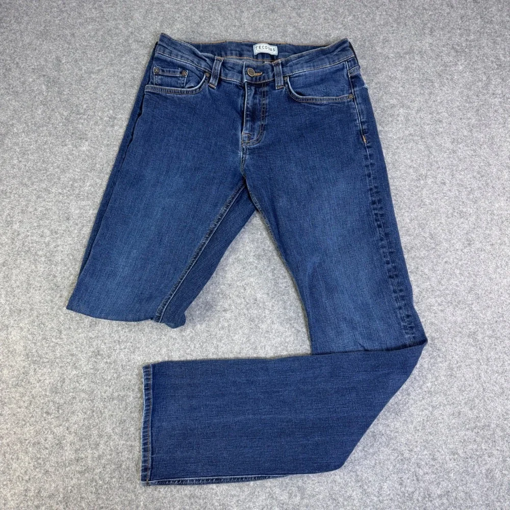 Tecovas Slim Jean Dark Blue Mens 31x34 Premium Stretch Denim Austin Texas